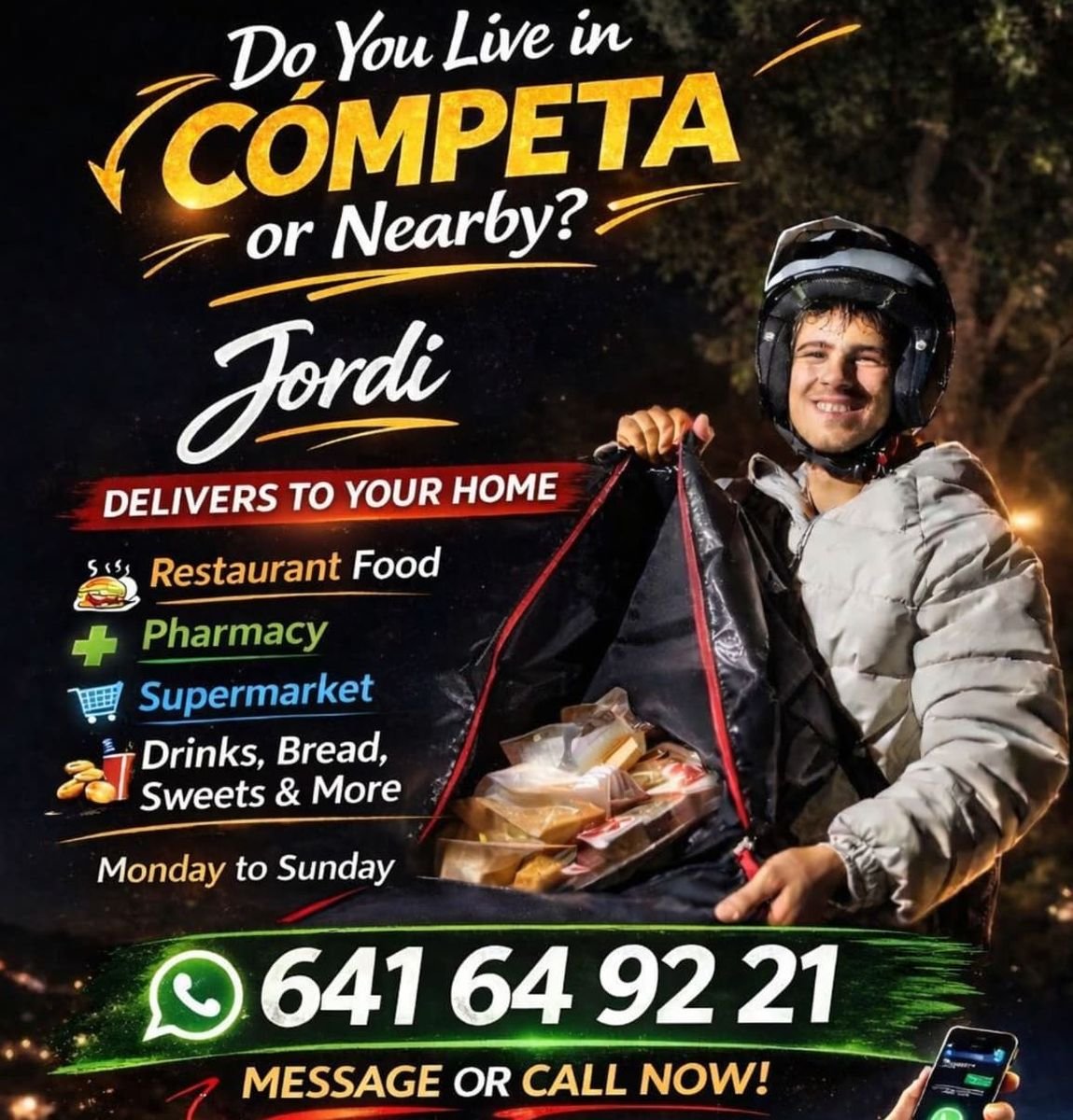 Jordi - Home Delivery Service