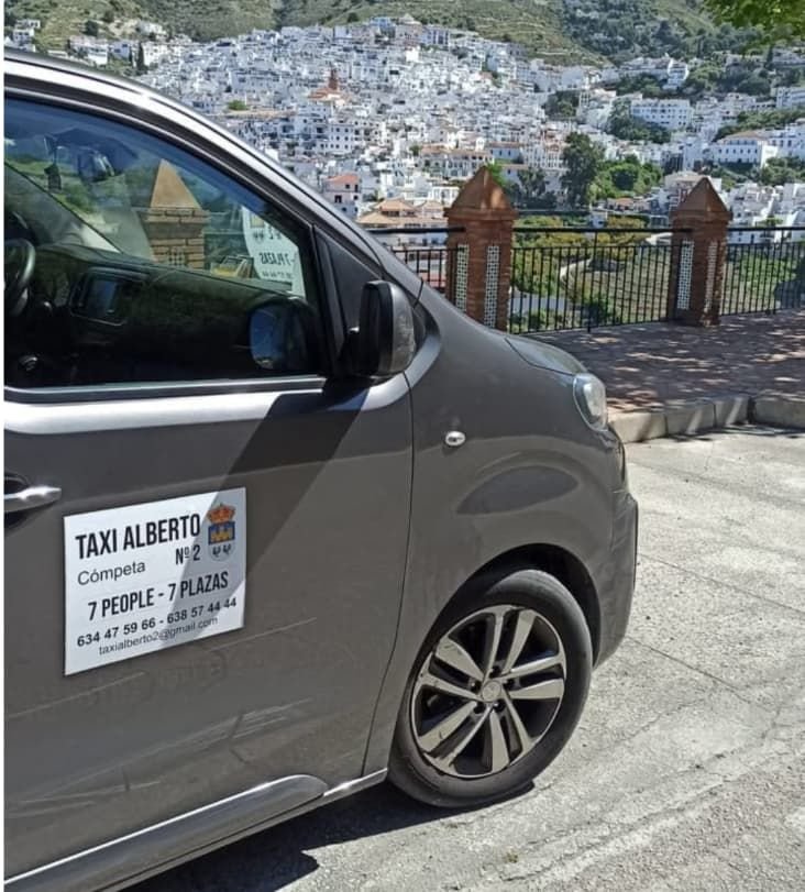 Taxi Cómpeta (Alberto, 7 seats)